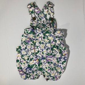 Don’t Ask Y Floral Overall 12 Months Vintage